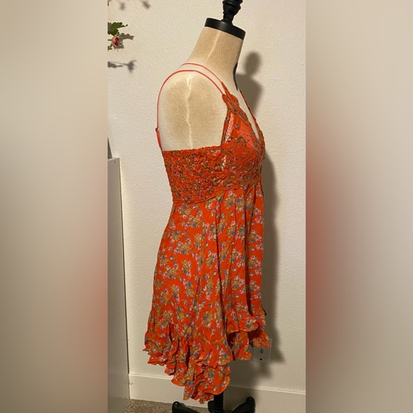 NWT Free People Adella Floral Slip Dress - Picture 4 of 7